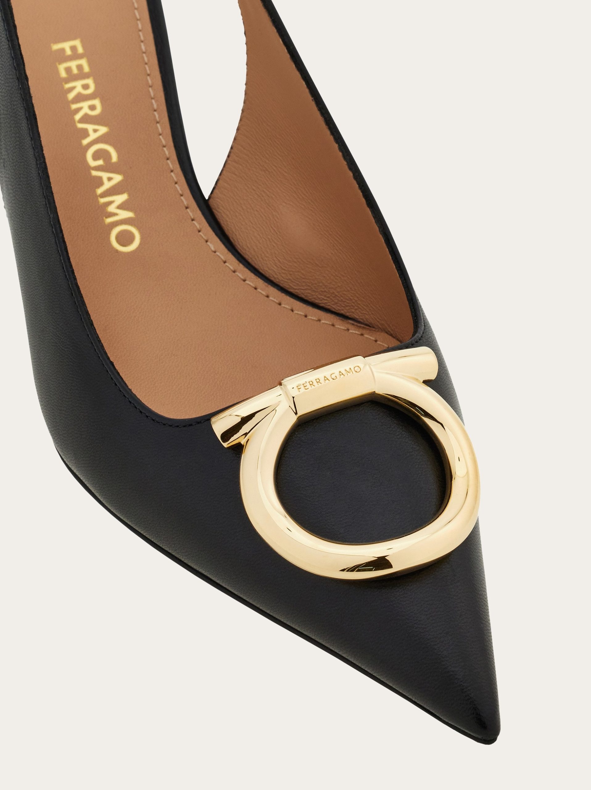 Ferragamo Maxi Gancini slingback pump - Image 2